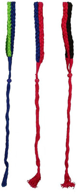 GOELX Necklace Doris Ropes Braided Cord Colorful 3-Strand Choker Dories Combo for necklace making/designing/jewellery designing Pack of 3 - Type I
GOELX Necklace Doris Ropes Braided Cord Colorful 3-Strand Choker Dories Combo for necklace making/designing/jewellery designing Pack of 3 - Type I