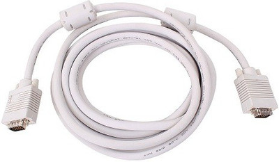 VU4 5 Meter High Defination Full Copper 15 pin Male to Male VGA Cable(Compatible with Mobile, Laptop, Tablet, Mp3, Gaming Device, White)
VU4 5 Meter High Defination Full Copper 15 pin Male to Male VGA Cable(Compatible with Mobile, Laptop, Tablet, Mp3, Gaming Device, White)