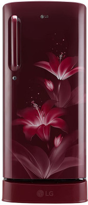 LG 190 L Direct Cool Single Door 4 Star Refrigerator with Base Drawer(Ruby Glow, GL-D201ARGX)
LG 190 L Direct Cool Single Door 4 Star Refrigerator with Base Drawer(Ruby Glow, GL-D201ARGX)