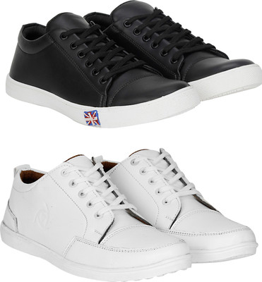 Knot n Lace Combo Pack of 2 Casuals Sneakers For Men(Multicolor, Black::white
Knot n Lace Combo Pack of 2 Casuals Sneakers For Men(Multicolor, Black::white