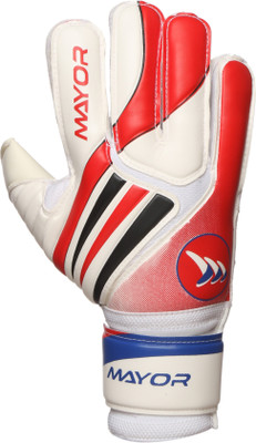 Mayor DEADSHOT Goalkeeping Gloves (, White, Red;white