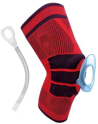 Ragefrenzy gel_Red Knee Support (L, Red)