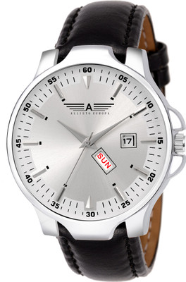 Allisto Europa AEH-142 Day & Date Display Watch - For Men