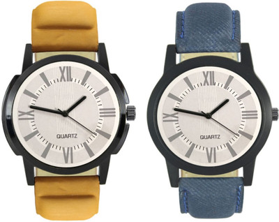 E-SMART 419-421 Stylish New Collection Combo Watch With Round Dial And Leather Strap Watch - For Men
E-SMART 419-421 Stylish New Collection Combo Watch With Round Dial And Leather Strap Watch - For Men