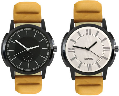E-SMART 414-419 Stylish New Collection Combo Watch With Round Dial And Leather Strap Watch - For Men
E-SMART 414-419 Stylish New Collection Combo Watch With Round Dial And Leather Strap Watch - For Men