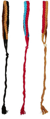 GOELX Necklace Doris Ropes Braided Cord Colorful 3-Strand Choker Dories Combo for necklace making/designing/jewellery designing Pack of 3 - Type D
GOELX Necklace Doris Ropes Braided Cord Colorful 3-Strand Choker Dories Combo for necklace making/designing/jewellery designing Pack of 3 - Type D