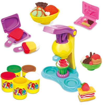 Webby DIY Ice Cream Clay Vending Machine Play Set