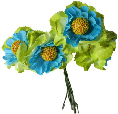 OZ STORE PAPER BLUE SUN FLOWER