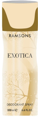 Ramsons Exotica Long Lasting Men's & Woman's Deodorant Spray - 200 ml Deodorant Spray - For Men & Women(200 ml)
Ramsons Exotica Long Lasting Men's & Woman's Deodorant Spray - 200 ml Deodorant Spray - For Men & Women(200 ml)