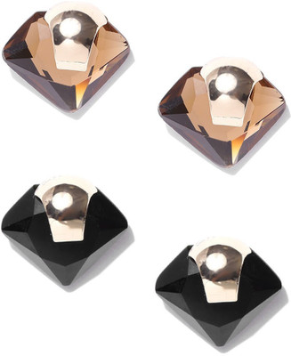 You Bella Stylish Fancy party Wear Jewellery Alloy Earring Set