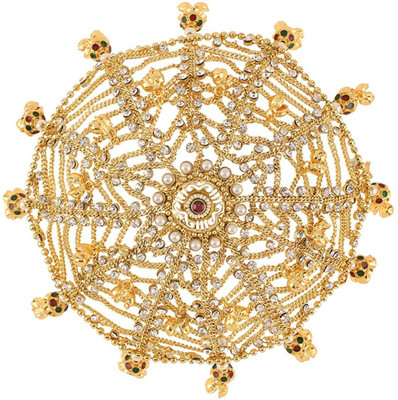 Sri Shringarr Fashion Fancy Hair Accessory/Hair Brooch/Hair Jewellery for Women Bun(Gold)
Sri Shringarr Fashion Fancy Hair Accessory/Hair Brooch/Hair Jewellery for Women Bun(Gold)