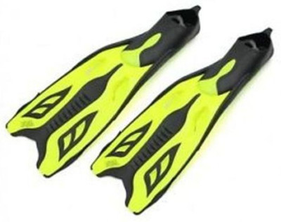 Vector X Diving Flippers Hand Paddles(Black, Yellow)