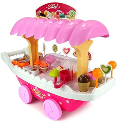 Smartcraft Luxury Ice Cream Sweet Candy Cart Playset Toy with Lights and Music, Candy Muffin Cake Sweet Shopping Cart
Smartcraft Luxury Ice Cream Sweet Candy Cart Playset Toy with Lights and Music, Candy Muffin Cake Sweet Shopping Cart