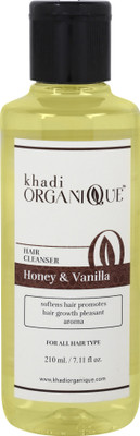 Khadi Organique Khadi Orgnique Honey & Vanilla hair cleanser 210 ML(210 ml)