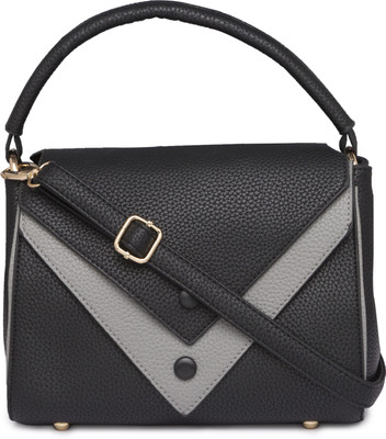 Satchel Bags Women Casual Grey PU Sling Bag