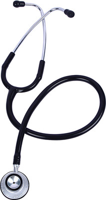 CARDIACHECK CLASSICO CLSSTHO BLACK DUAL HEAD Stethoscope(Black)