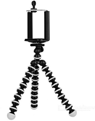 gadgets mania 10 inch Flexible Gorillapod Tripod With Mobile Attachment For DSLR & Smartphones Tripod, Tripod Kit (Black, Supports Up to 2500 g Tripod(black and white, Supports Up to 3000 g)
gadgets mania 10 inch Flexible Gorillapod Tripod With Mobile Attachment For DSLR & Smartphones Tripod, Tripod Kit (Black, Supports Up to 2500 g Tripod(black and white, Supports Up to 3000 g)