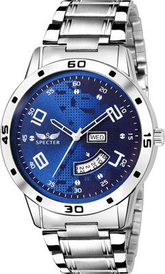 Specter Day and Date Stylish Steel white Dial Premium Wrist Watch For Boys best quality Watch - For Men
Specter Day and Date Stylish Steel white Dial Premium Wrist Watch For Boys best quality Watch - For Men