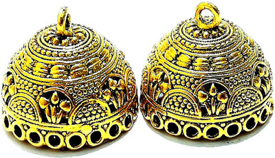 GOELX Jhumka/Jimki Antique Gold Metal DIY Base designer earring making component accessories AJ 10
GOELX Jhumka/Jimki Antique Gold Metal DIY Base designer earring making component accessories AJ 10
