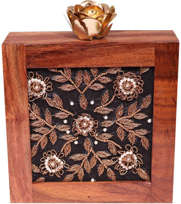 Liwa fashion Party Brown Clutch