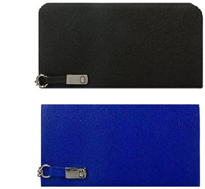 BLITHESOME Casual, Formal, Party Black, Blue Clutch