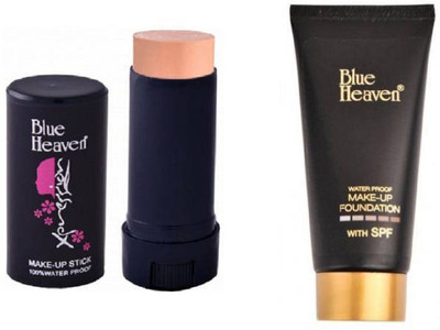 Blue Heaven PANSTICK CONCEALER WITH TUBE FOUNDATION(Set of 2)