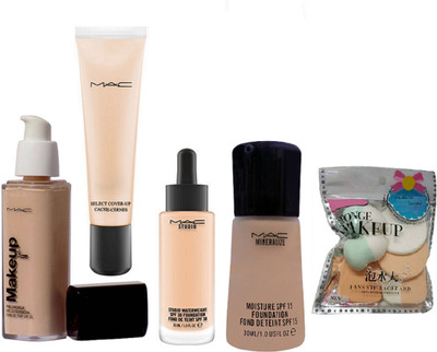 Studio Fix Combo 6 PUFF&Mac Mineralize MoistureSPF 15, Makeup pro long wear,Studio WaterWeight SPF30, Select Cover-Up Foundation(Set of 10)
Studio Fix Combo 6 PUFF&Mac Mineralize MoistureSPF 15, Makeup pro long wear,Studio WaterWeight SPF30, Select Cover-Up Foundation(Set of 10)