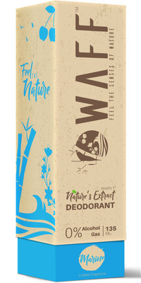 waff World's First Nature's Extract Deodorant Marine Deodorant Spray - For Men & Women(135 ml)
waff World's First Nature's Extract Deodorant Marine Deodorant Spray - For Men & Women(135 ml)