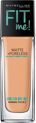 Maybelline New York Fit Me Matte+Poreless Liquid, 30ml Foundation(230 - Natural Buff, 30 ml)
Maybelline New York Fit Me Matte+Poreless Liquid, 30ml Foundation(230 - Natural Buff, 30 ml)