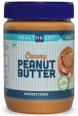 Healthkart Peanut Butter Unsweetened, Creamy, 500g 500 g