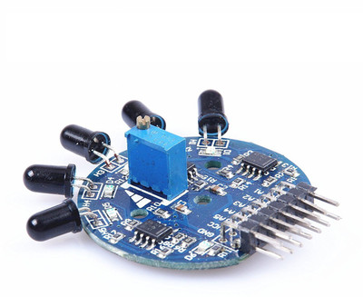 xcluma 5 WAY FLAME SENSOR MODULE DIGITAL ANALOG OUTPUT FOR ARDUINO RASPBERRY PI(Blue)