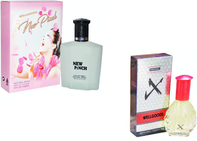 Wellgoods Set of (2) New Pinch-Cobra SilverX- 130ml Eau de Parfum - 130 ml(For Men & Women)
Wellgoods Set of (2) New Pinch-Cobra SilverX- 130ml Eau de Parfum - 130 ml(For Men & Women)