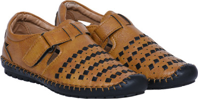 SRX Fashion Men Tan Sandals