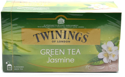Twinings Green Tea Jasmine, 25 Tea Bags - 45g Jasmine Green Tea Bags Box(45 g)