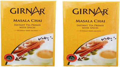 Girnar Tea Masala Chai Pack of 2 Spices Instant Tea(280 g, Box)