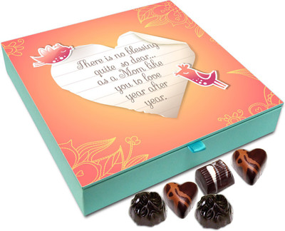 Chocholik Gift Box - There Is No Blessing Like Mom Love Chocolate Box - 9pc Truffles(108 g)
Chocholik Gift Box - There Is No Blessing Like Mom Love Chocolate Box - 9pc Truffles(108 g)