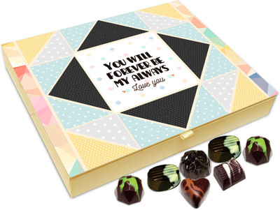 Chocholik Gift Box - You Will Forever Be Mine Always Chocolate Box - 20pc Truffles(240 g)
Chocholik Gift Box - You Will Forever Be Mine Always Chocolate Box - 20pc Truffles(240 g)