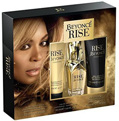 Beyonce Rise Gift Set Contains Edp 30 Ml/ Shower Gel 75 Ml And Body Lotion 75 Ml(Set of 3)
Beyonce Rise Gift Set Contains Edp 30 Ml/ Shower Gel 75 Ml And Body Lotion 75 Ml(Set of 3)