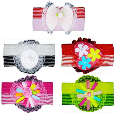Netboys Crochet Cutwork Flower Baby Headband ( Red, Green, Baby Pink, White, Pink ) 5 Pcs Set Head Band(Multicolor)
Netboys Crochet Cutwork Flower Baby Headband ( Red, Green, Baby Pink, White, Pink ) 5 Pcs Set Head Band(Multicolor)