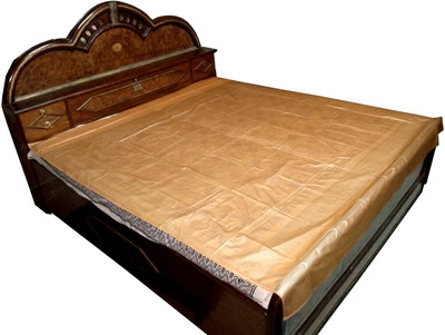 Deerosita Plastic Baby Bed Protecting Mat(Brown