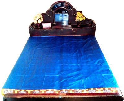 Deerosita Plastic Baby Bed Protecting Mat(Blue