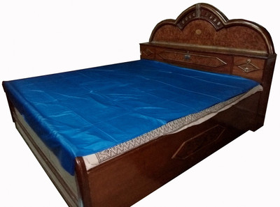 Deerosita Plastic Baby Bed Protecting Mat(Blue