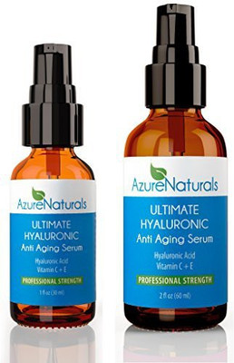 Azure Naturals Professional Strength Best Hyaluronic Acid Natural Moisturizer(30 ml)
Azure Naturals Professional Strength Best Hyaluronic Acid Natural Moisturizer(30 ml)