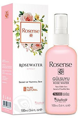 Rosense Pure Natural Vegan Turkish Rosewater Hydrating Face Mist Rose Water Face Toner(100 ml)
Rosense Pure Natural Vegan Turkish Rosewater Hydrating Face Mist Rose Water Face Toner(100 ml)