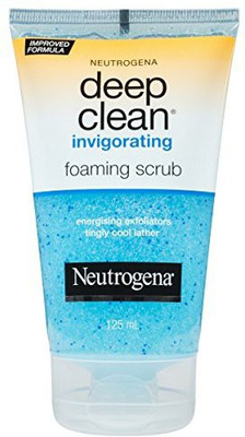 Neutrogena Deep Clean Invigorating Foaming Face Scrub(124.21 ml)
