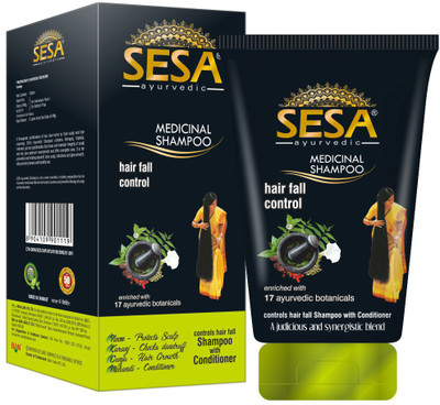 SESA Ayurvedic Medicinal Shampoo (Pack of 3)(300 ml)