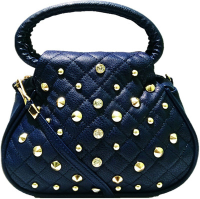 Capreo Girls Casual Blue PU Sling Bag