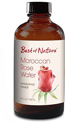 Best of Nature Moroccan Rose Water 4 Oz 100% Pure & Natural Hydrating Facial Toner(118.3 ml)
Best of Nature Moroccan Rose Water 4 Oz 100% Pure & Natural Hydrating Facial Toner(118.3 ml)