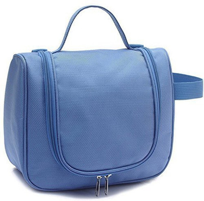 Bluwings Multipurpose Makeup Bag Travel Toiletry Kit Travel Toiletry Kit(Blue)