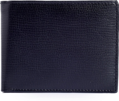 Firenzi Men Black Artificial Leather Wallet(8 Card Slots)